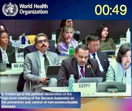 مصر تسجل سابقة تاريخية في منظمة الصحة العالمية باعتماد ستة قرارات صحية بالإجماع